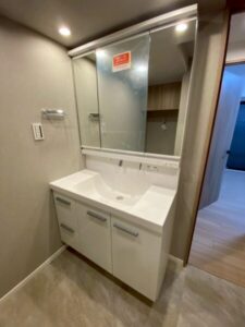 マンションリフォーム 施工後洗面所